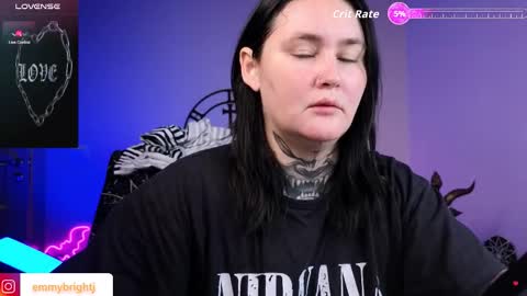 Snapshot of emmybrightj_ chatting on February 5, 2026, 2:27 am Emmy Bright 50 online show from February 5, 2026, 2:27 am