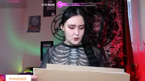 Snapshot of emmybrightj_ chatting on February 25, 2026, 2:10 am Emmy Bright 50 online show from February 25, 2026, 2:10 am