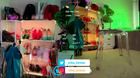 Erika      online show from November 20, 2025, 3:01 pm