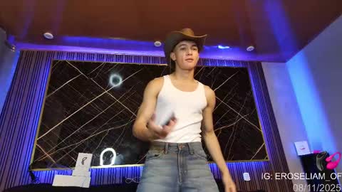 EROS ELIAM online show from November 8, 2025, 7:01 pm