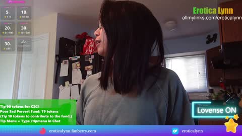 Snapshot of eroticalynn chatting on January 9, 2025, 6:26 pm Lynn online show from January 9, 2025, 6:26 pm