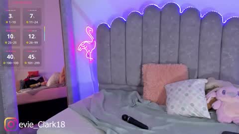 Snapshot of evie_clark_ chatting on February 21, 2026, 2:01 am My name is Evie nice to meet you really get to know me better private is open online show from February 21, 2026, 2:01 am