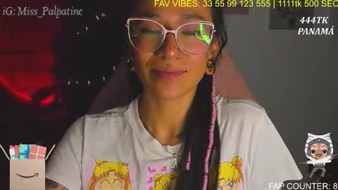 Snapshot of evil_miss_palpatin chatting on December 19, 2025, 11:56 pm Lucia Ilich.... IG miss palpatine NEXT SHOW 200724 online show from December 19, 2025, 11:56 pm