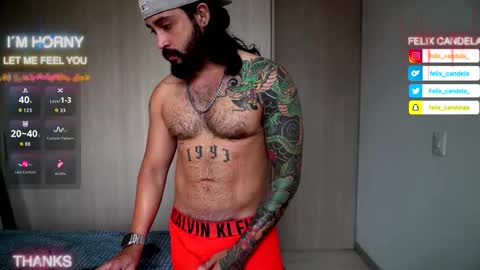 Snapshot of felix_candela chatting on February 24, 2026, 5:00 pm Felix Candela online show from February 24, 2026, 5:00 pm