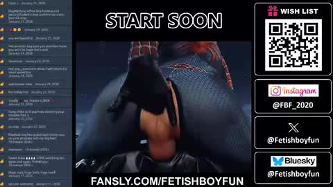 Snapshot of fetishboyfun chatting on February 1, 2026, 3:10 pm FetishBoyFun online show from February 1, 2026, 3:10 pm