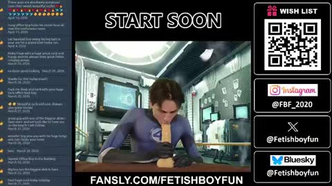 Snapshot of fetishboyfun chatting on April 22, 2026, 12:18 pm FetishBoyFun online show from April 22, 2026, 12:18 pm