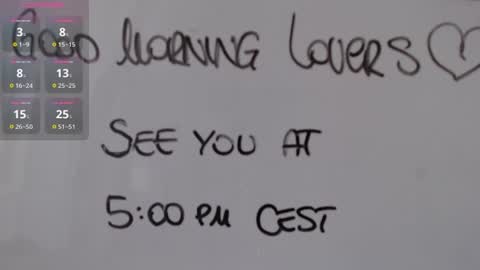 Snapshot of freyamuse chatting on June 17, 2026, 7:11 am FreyaMuse online show from June 17, 2026, 7:11 am