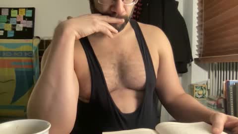 Snapshot of fuckyeahcoach chatting on February 11, 2026, 8:30 am Muscle Bear Jock in Training online show from February 11, 2026, 8:30 am
