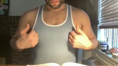 Snapshot of fuckyeahcoach chatting on February 20, 2026, 6:19 pm Muscle Bear Jock in Training online show from February 20, 2026, 6:19 pm