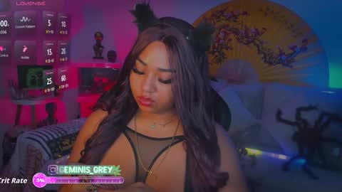 Snapshot of geminis_grey chatting on October 29, 2025, 6:15 am Geminis online show from October 29, 2025, 6:15 am