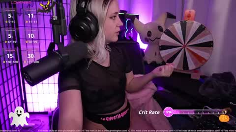 Ghostie online show from September 26, 2025, 2:26 am