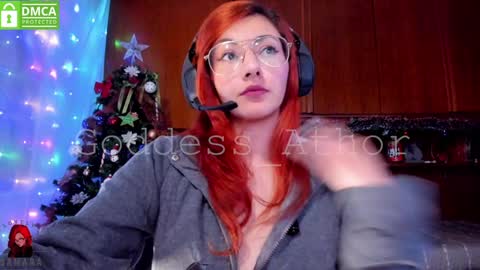 Snapshot of goddess_athor chatting on December 12, 2024, 10:09 pm HI I AM SAMARA -------------------- Next Stream 30 NOV 2024 2200 GMT-2 online show from December 12, 2024, 10:09 pm