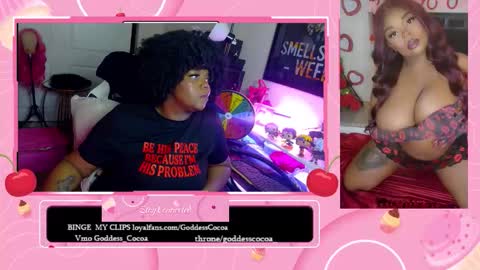 Snapshot of goddesscocoaa chatting on March 11, 2026, 7:03 am Goddess Cocoa online show from March 11, 2026, 7:03 am