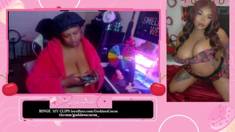 Snapshot of goddesscocoaa chatting on March 30, 2026, 11:55 am Goddess Cocoa online show from March 30, 2026, 11:55 am