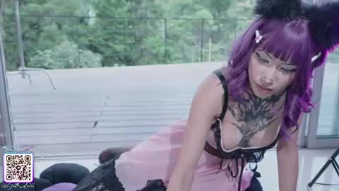 Snapshot of goth_dolll chatting on June 28, 2026, 7:42 pm sophie Special celebration a the beach 300k followers 3011 and 0112 online show from June 28, 2026, 7:42 pm