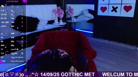 Snapshot of gotthic_met chatting on September 16, 2025, 3:51 am Meredith Alessandra online show from September 16, 2025, 3:51 am