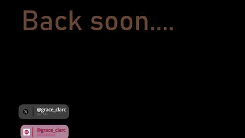 Grace clarc online show from April 29, 2026, 5:30 pm