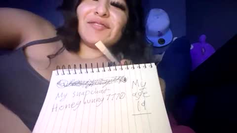 h0n3ycup online show from October 10, 2025, 7:07 am