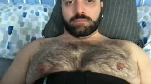 Snapshot of hairyleatherguy chatting on January 22, 2025, 11:12 am Hairy Guy online show from January 22, 2025, 11:12 am