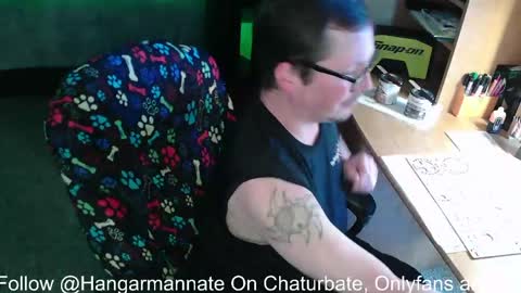 Snapshot of hangarmannate chatting on May 13, 2026, 9:11 pm Nate online show from May 13, 2026, 9:11 pm