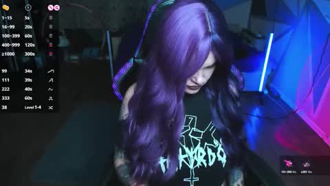 Snapshot of hannah_chaos chatting on October 1, 2025, 11:44 pm Hannah online show from October 1, 2025, 11:44 pm