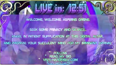 B0ne Daddy Bonesaw Real-Life College of Whispers Bard   mindfuck brainwash hypno cerebral sensual  online show from July 29, 2026, 4:05 pm