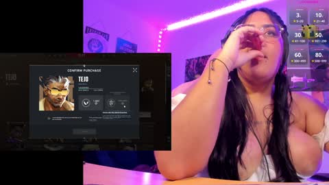 Snapshot of haruu2 chatting on January 11, 2025, 5:10 am karen  online show from January 11, 2025, 5:10 am