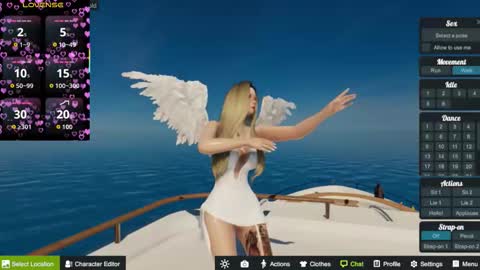 Snapshot of hikary__moon chatting on September 26, 2025, 8:02 pm Eva online show from September 26, 2025, 8:02 pm