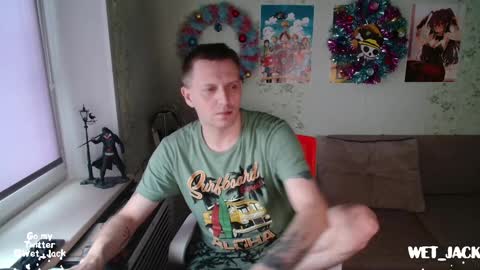 Snapshot of hlestus chatting on January 14, 2025, 6:45 am Wet Jack online show from January 14, 2025, 6:45 am