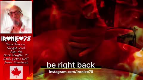 IronLeo78 online show from February 9, 2025, 3:53 am