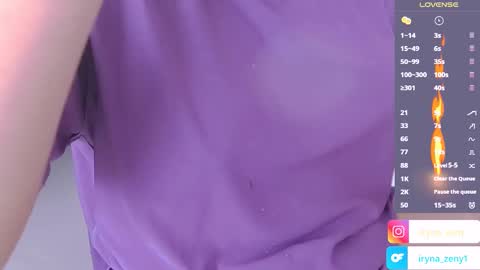 Snapshot of iryna_zeny chatting on January 6, 2025, 3:08 pm Yuliana help me to get 100 thumbs up please online show from January 6, 2025, 3:08 pm