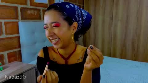 Snapshot of isapaz90 chatting on October 24, 2025, 2:02 pm Isabela Paz online show from October 24, 2025, 2:02 pm