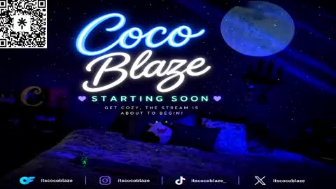 CoCo Blaze online show from June 6, 2026, 3:55 am