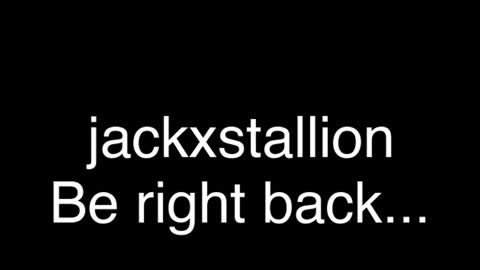 jackxstallion online show from July 20, 2026, 4:20 pm