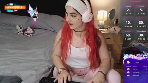 Snapshot of jenny_style chatting on December 12, 2024, 7:37 pm JennyStyle online show from December 12, 2024, 7:37 pm