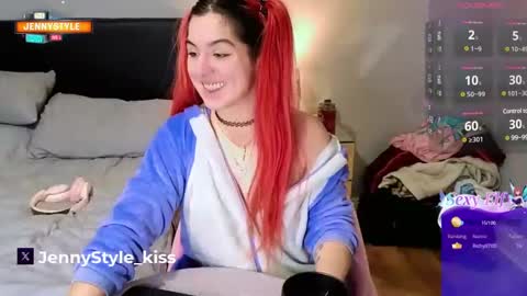 Snapshot of jenny_style chatting on January 26, 2025, 3:36 pm JennyStyle online show from January 26, 2025, 3:36 pm
