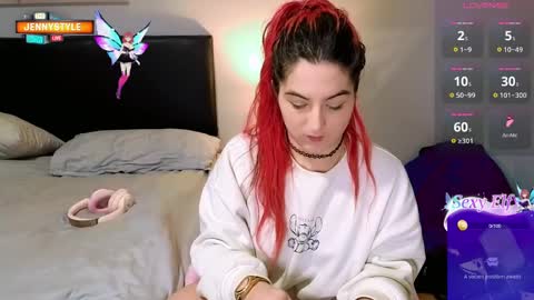 Snapshot of jenny_style chatting on February 10, 2025, 8:10 pm JennyStyle online show from February 10, 2025, 8:10 pm