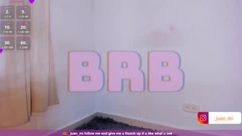 Snapshot of juanmiiss chatting on September 15, 2025, 11:10 am Juan Miguel online show from September 15, 2025, 11:10 am