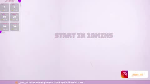 Snapshot of juanmiiss chatting on October 10, 2025, 10:03 am Juan Miguel online show from October 10, 2025, 10:03 am