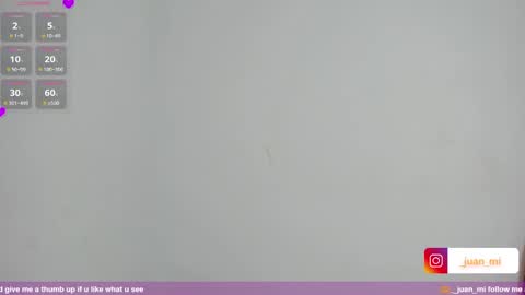 Snapshot of juanmiiss chatting on October 13, 2025, 10:15 am Juan Miguel online show from October 13, 2025, 10:15 am