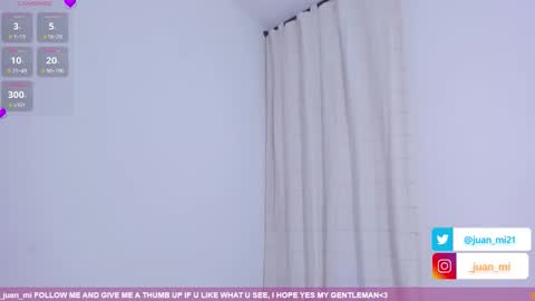 Snapshot of juanmiiss chatting on October 31, 2025, 3:46 pm Juan Miguel online show from October 31, 2025, 3:46 pm