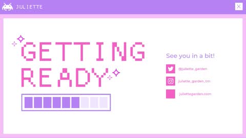 Snapshot of juliette_garden chatting on February 15, 2026, 12:29 am Here most days 3 online show from February 15, 2026, 12:29 am