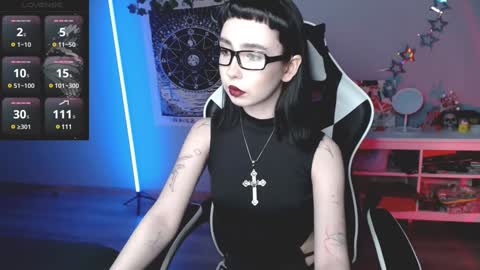 Snapshot of julscinamon chatting on January 19, 2025, 7:15 pm Baroness Von Cringe online show from January 19, 2025, 7:15 pm