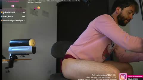 Snapshot of just_your_dreamboy chatting on February 22, 2025, 12:38 am Maxi online show from February 22, 2025, 12:38 am