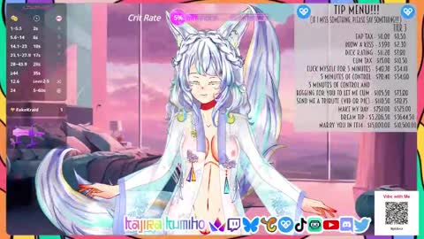 Snapshot of kajira_kumiho chatting on February 15, 2025, 2:04 am kaji 3 online show from February 15, 2025, 2:04 am