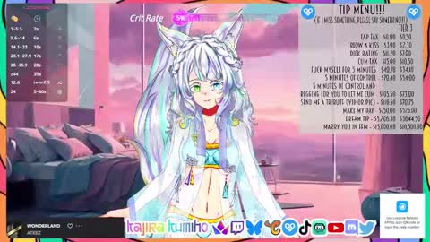 Snapshot of kajira_kumiho chatting on February 22, 2025, 2:17 am kaji 3 online show from February 22, 2025, 2:17 am