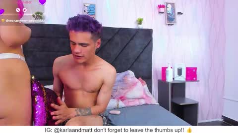 Snapshot of karlaandmatt chatting on February 20, 2026, 6:26 am karlaandmatt online show from February 20, 2026, 6:26 am