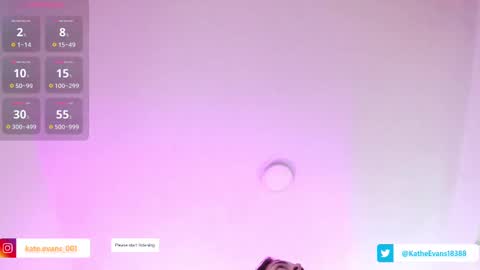 Snapshot of kate_evans1 chatting on March 10, 2025, 12:59 pm Kate Evans online show from March 10, 2025, 12:59 pm