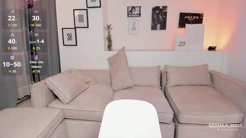 Snapshot of keisha_west chatting on October 26, 2025, 9:15 am Keisha online show from October 26, 2025, 9:15 am