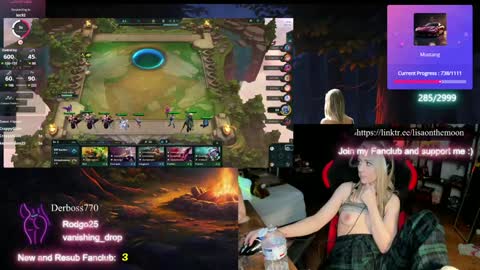 Snapshot of kimilee22 chatting on March 6, 2025, 12:21 am Wolfs Girl online show from March 6, 2025, 12:21 am